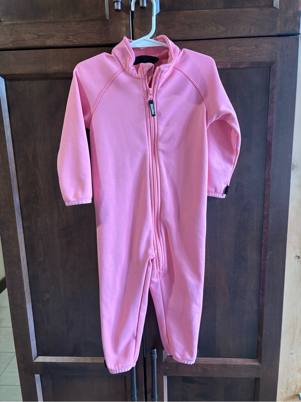 Base Layer Kids Pink One-Piece